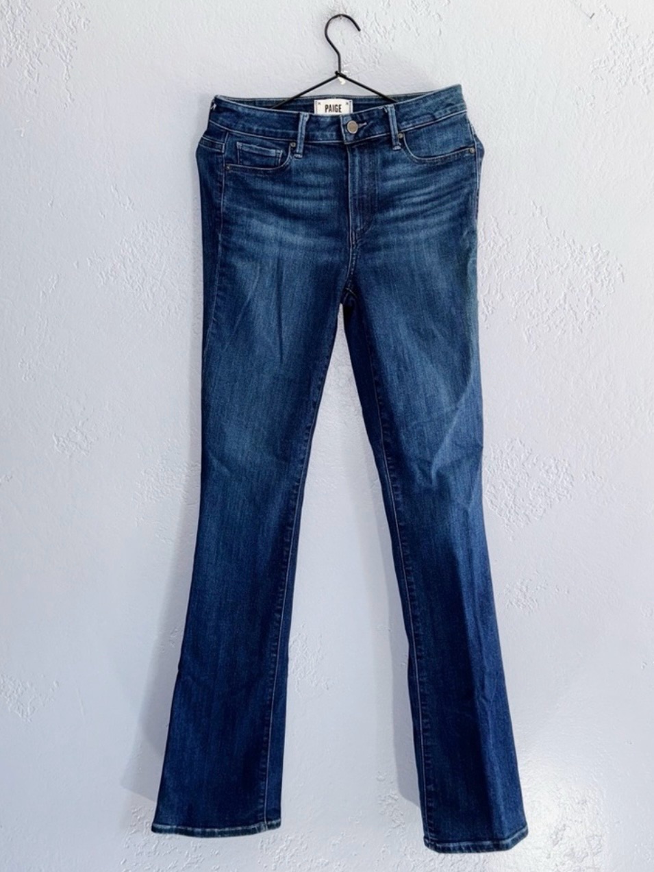 Paige High Rise Manhattan Goin Steady Jeans Size 28